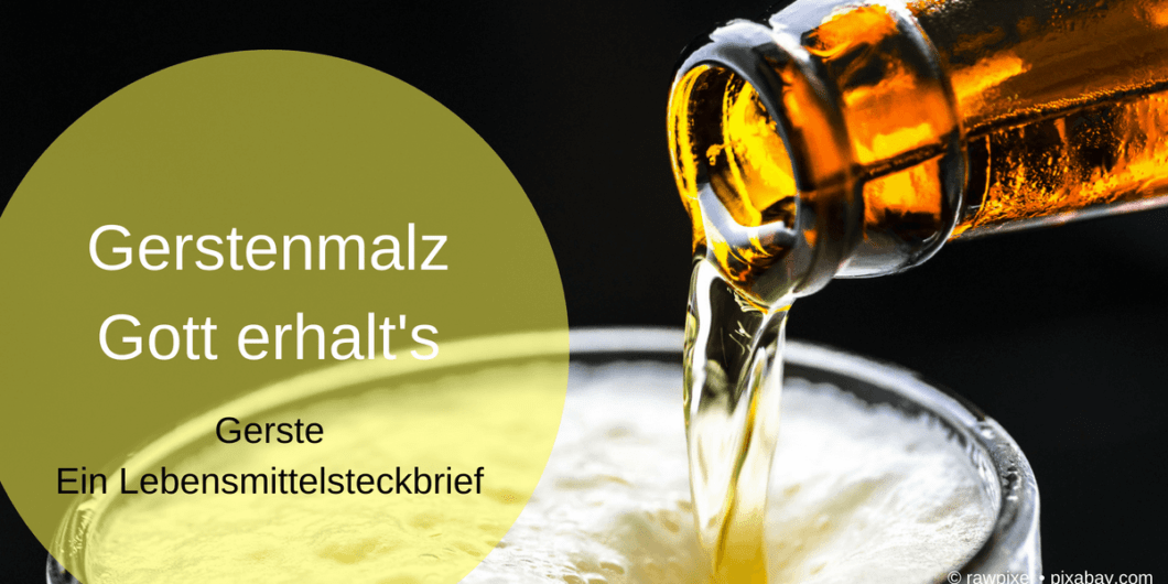 Gerstenmal Gott erhalts, Gerste ein Lebensmittelsteckbrief Gerstenmal Gott erhalts, Gerste ein Lebensmittelsteckbrief