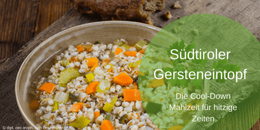 Südtiroler Gersteneintopf Südtiroler Gersteneintopf