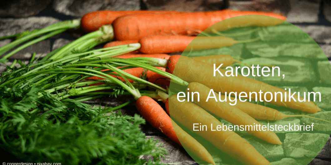 Karotte ein Augentonikum Karotte ein Augentonikum