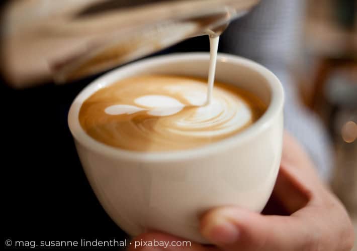 Milchkaffee-Laktoseintoleranz