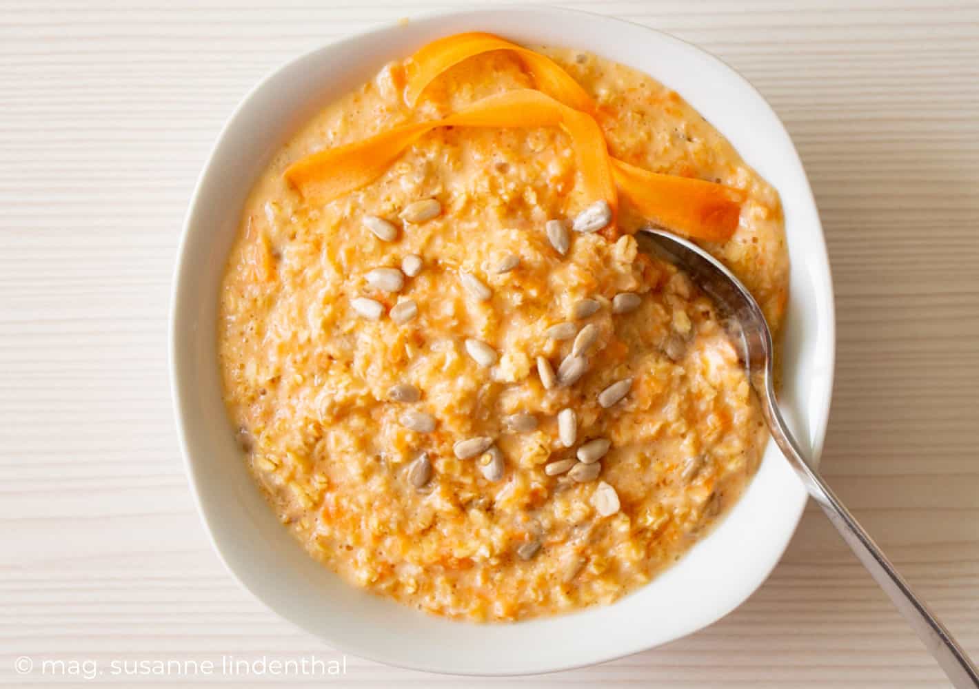 Karotten-Porridge-von-oben